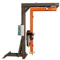 <strong>Semiauto Rotary Arm stretch Wrapping machine R100</strong>